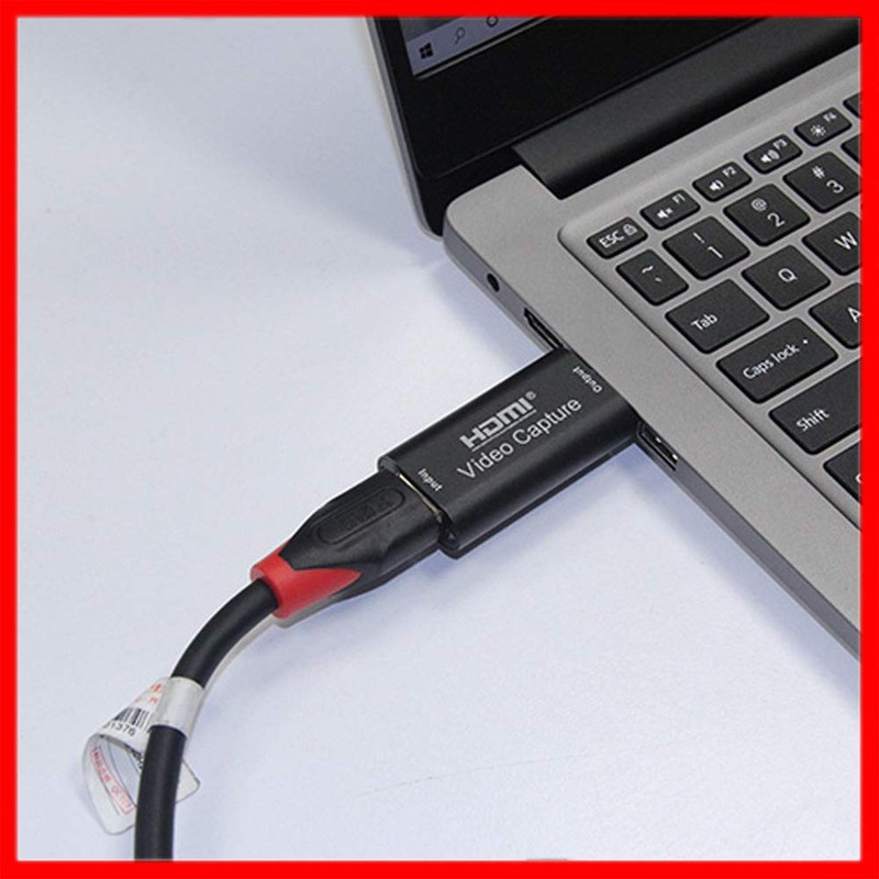 Ultra-compact USB 2.0 Compatible 1080p HDMI Capture Card Video Capture