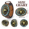 SENDEFN Western Cowboy Belt for Men Women Leather Longhorn Bull