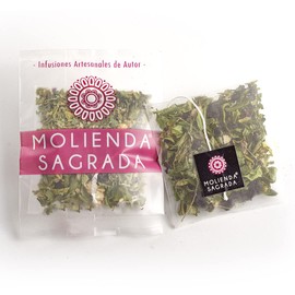 Molienda Sagrada Tisana Moringa Jengibre/Infusión Herbal / 15 sachets biodegradables
