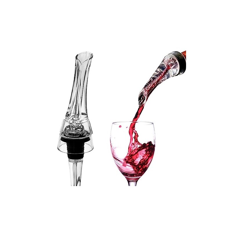 MX PRINCESS 43 Wine Aerator Pourer Spout Clear View with