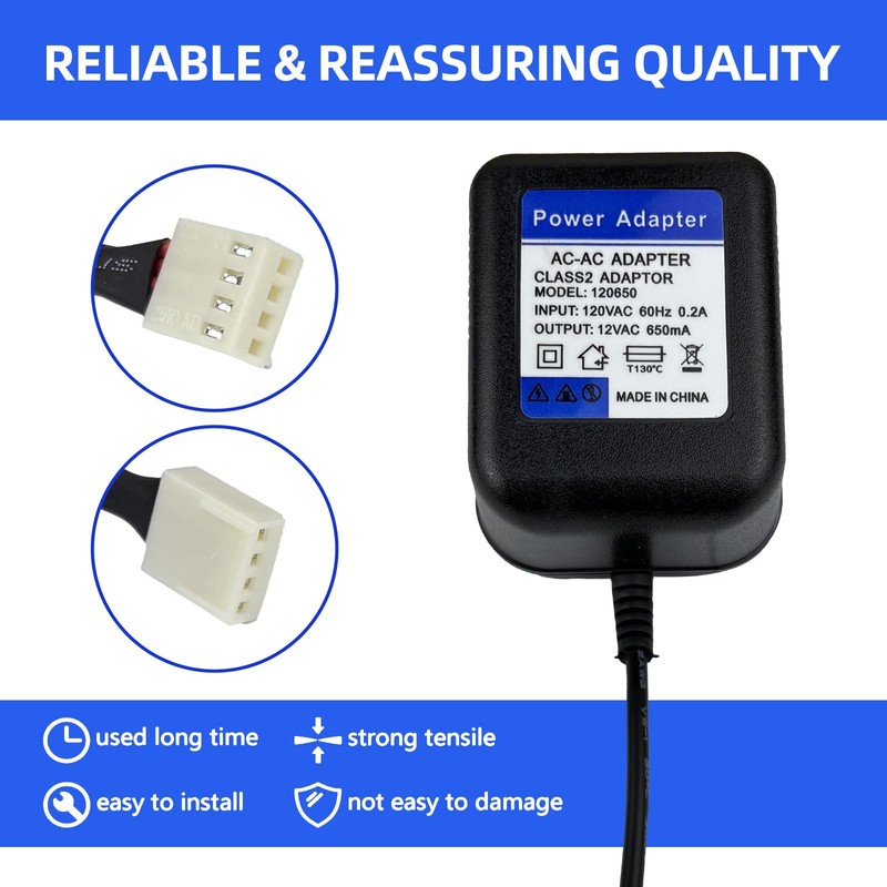ANYINELEC 12V AC Power Adapter, Water Softener Transformer, Compatible with