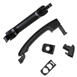 CHEERYMAGIC 2 Pack Complete Door Handle for Renault Master MK3 Vauxhall Movano Vivaro Nissan NV400 MK3-MK4 Sliding Exterior Handle 806069981R 806075963R A32-CMBS