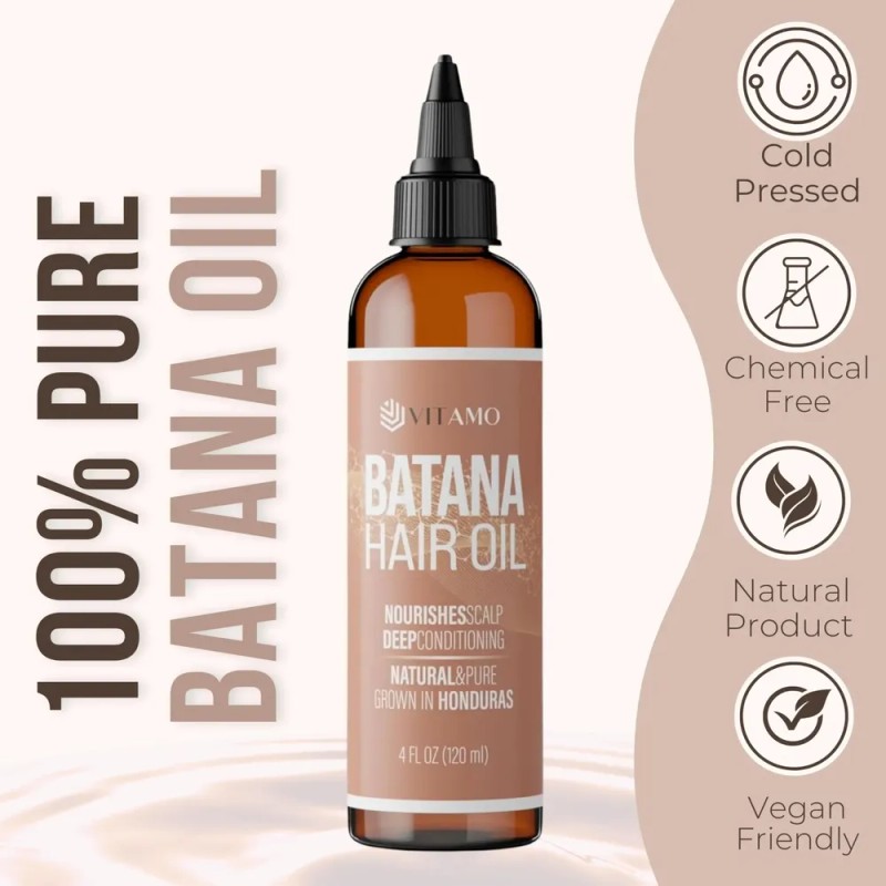 Aceite De Batana Vitamo Premium Para El Crecimiento Del Cabe