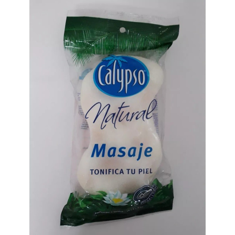 Calipso Esponja Facial Calypso Natural Masaje Hipoalergenico