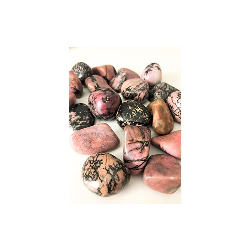 Pachamama Essentials Rhodonite Tumbled Stone - Healing Stone - Crystal