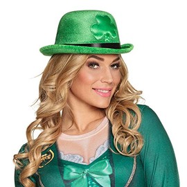 Boland 44911 Hat Bowler Shamrock – One size
