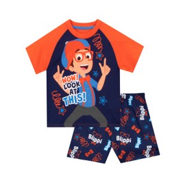 Blippi Pajamas | Boys Shorts Pajamas | Fun Boys' Pajama Sets | Multicolor 5