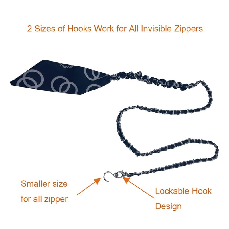 ZipSeven Zipper Puller for Dress and Boots Zipper Helper Zip