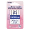 Hemline Universal Sewing Machine Needles Extra Fine Size - 60/8