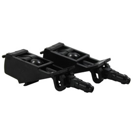 BIAREN 2x Front Windscreen Washer Jet Nozzles For Volkswagen VW T5 Transporter Golf Mk4 Bora Polo Touareg Beetle Lupo Seat Cordoba Ibiza Toledo Skoda Superb Rapid 6E0955985 6E0955985A