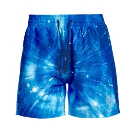 Inter Unisex Galaxy Costume Board Shorts, blue