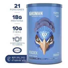 Suplemento Birdman Vegetal Peacock Organic Meal 882gr Choco                                                                                           