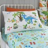 Happy Linen Company Girls Boys Kids Dinky Dinosaurs Blue Double