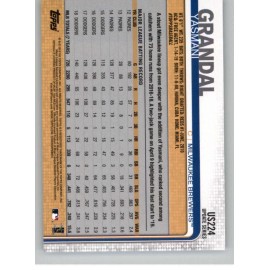2019 Topps Update #US224 Yasmani Grandal NM-MT+ Brewers J2M
