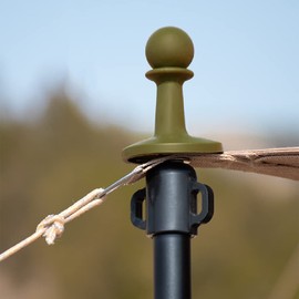 ShineTrip Canopy Waterproof Cap, Travel Lightning Rod, Tent Pole Cap, Tent Tarp Rope Shedding