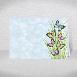 Pack of Place Cards: Butterfly Table Name Cards (Pack of 20 without Envelopes)