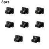 Self Adhesive Curtain Rod Holder Clips for Wall Mounting –
