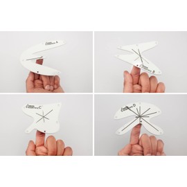 Arbor Scientific Investigating The Center of Gravity Classroom Kit for 6 Groups, Identify Gravitational Center for 5 Asymmetrical Shapes, Includes Activity Guide