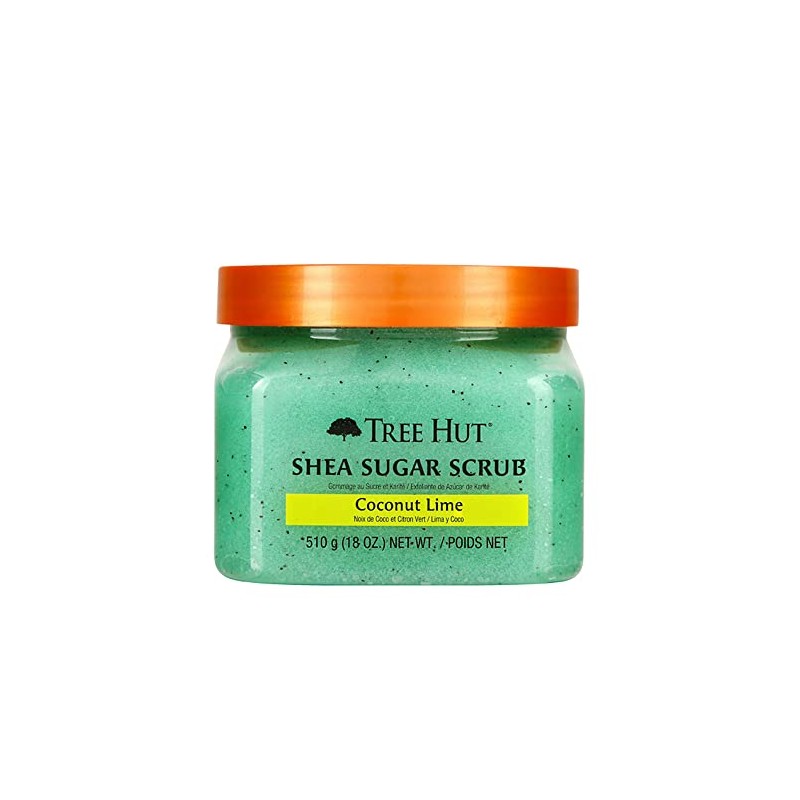TREE HUT, Coconut Lime Shea Sugar Scrub, Exfoliante Corporal de