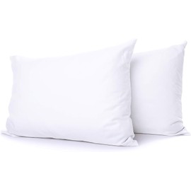 Comfort Beddings Premium Quality 700 Thread Count 100% Egyptian Cotton Pair of Pillow Cases White, Envelope Closure - Standard/Queen (50cm x 75cm)