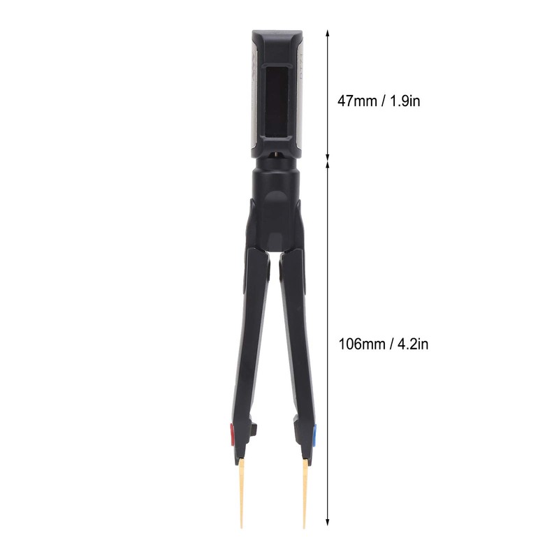 Mini Digital Tweezers with Automatic Measurement 3‑Section Split Structure 360