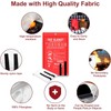 Emergency Fire Blanket - 4 Pack - Fiberglass Fire Suppression