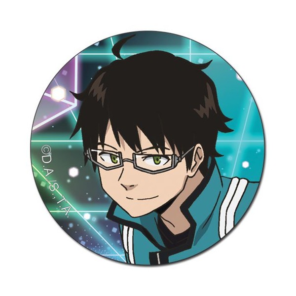 Great Eastern Entertainment World Trigger Osamu Button, 1.5''