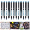 12pcs Soft Head Marker Pen DIY Dry Fast Acrylic Paint