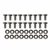 Pirate Mfg Chrome Transmission Pan Bolts & Washers Kit Gm