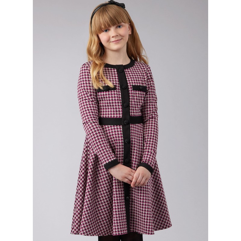 McCall's Easy Girls' Knit Dresses Sewing Pattern Kit, Design Code