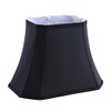 Aspen Creative 34246 Rectangle Cut Corner Bell Spider Lamp Shade