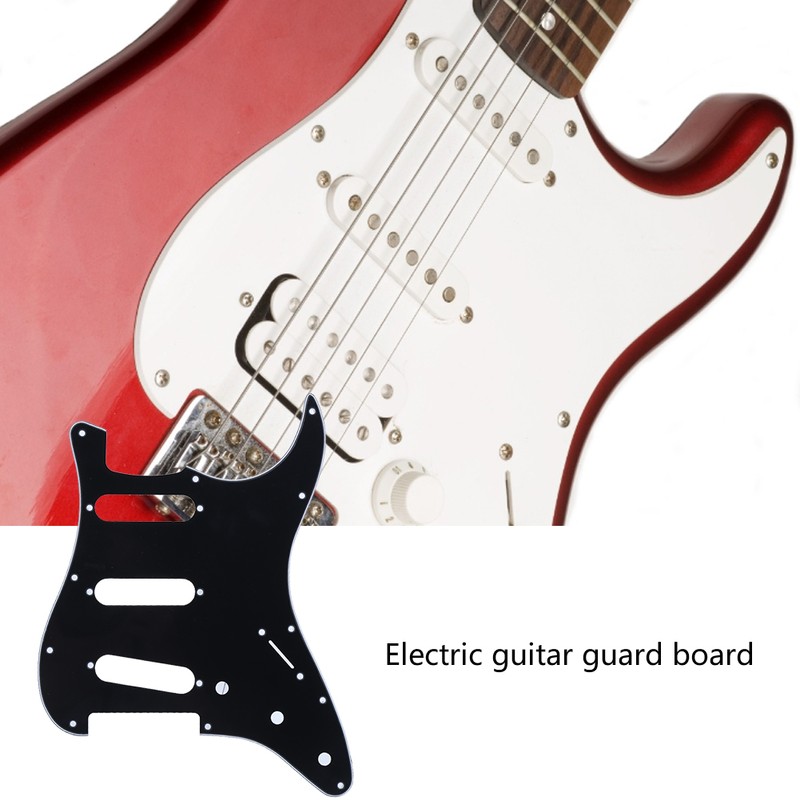 Electric Guitar Pickguard 11 Hole Mirror Surface for FD Musical