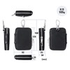 Sanwa Direct 200-CAR074BR Genuine Leather Key Case, Smart Key, Card