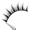 10 Pairs Black and White Cartoon Eyelashes Japanese Anime Cosplay
