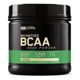 Bcaa´s 5000 En Polvo 345g Sin Sabor 60 Serv. Optimum Nutriti