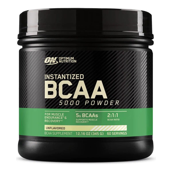 Bcaa´s 5000 En Polvo 345g Sin Sabor 60 Serv. Optimum