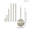 EGLO Extention Cable Duct, Steel Wire Ducting, Colour: Matt Nickel,