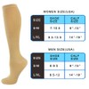 Calcetines de compresión para mujeres y hombres circulación (4 pares)