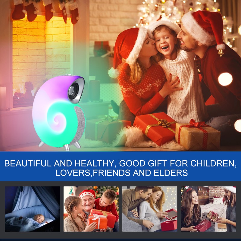 Conch music light creative smart BT audio APP control wake