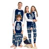Wobame Christmas Family Pajamas Family Matching Sleepwear Xmas Long Sleeve