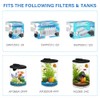 Koller Products Internal Power Filter for 1-Gallon to 3.5-Gallon Fish