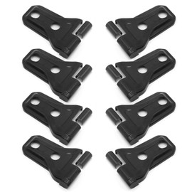 EATAKWARD 8Pcs Door Hinge Cover, Black Door Hinge Cover Trim Exterior Accessories Replacement for Jeep Wrangler JL JLU Unlimited Sport Sahara Freedom Rubicon Gladiator JT Gladiator 2-Door 4-Door