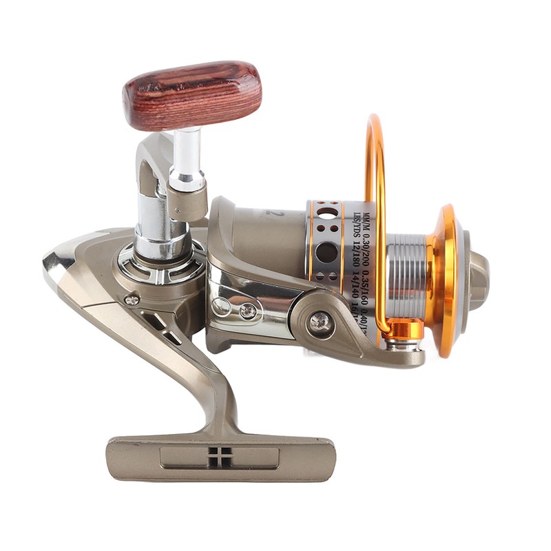 12BB Fishing Reel Foldable Arm Rocker Rear Drag Spool Fish