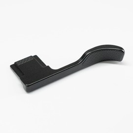 Iborrys Metal Thumb Up Grip for Sony A7C2 A7CR Alpha 7C2R 7C2 Camera, Hot Shoe Thumb Rest Support Grip ，Exclusive Vintage Anti-Slip Pattern, Enhance The camera's Grip Feel (BlackA)