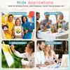 4 Pack 8x10 Inch Canvas and Easel Set, Sip and