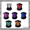Rex Standard MK007 Men's Neck Warmer, Face Guard, Skull, UV