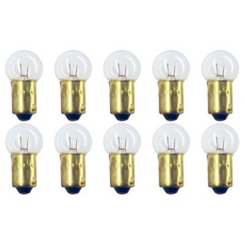CEC Industries #423 Bulbs, 1.25 V, 0.75 W, BA9s Base, G-4.5 shape (Box of 10)