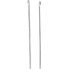 2 Pcs Metal Beading Needles Bead Crochet Hooks Beaded Needles