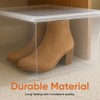 Superio 4-Pack Shoe Box Modern Storage Container - 6.5 Quart/6