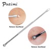 Blackhead Remover, 2 PCS Pimple Popper ，Stainless Steel Pimple Extractor